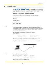 Preview for 33 page of KEYTRONIX I-SAD 19"-S Operating Instructions Manual