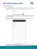 Preview for 16 page of KeyWest Technology BRZ 22HS Installation Manual