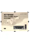 Preview for 34 page of Keywood RD127MS Owner'S Manual