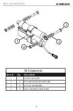 Preview for 9 page of KFI ACT203 Operator'S Manual