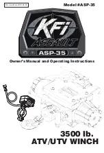 KFI Assault ASP-35 Owner'S Manual And Operating Instructions preview