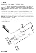 Preview for 4 page of KFI UTV-DRS-K Manual