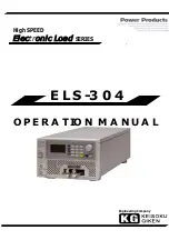 KG ELS-304 Operation Manual предпросмотр