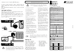 Предварительный просмотр 2 страницы KGEAR GCF6 Installation
