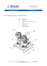 Предварительный просмотр 6 страницы KGN pillinger AV Series Operating & Maintenance