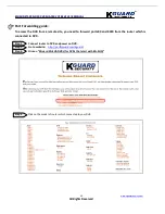 Preview for 34 page of KGuard Security SHA-104.V2 User Manual