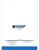 Preview for 113 page of Kguard BR1601 User Manual