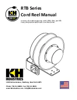 KH Industries RTB Series Manual preview