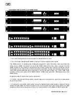 Preview for 7 page of KH HDM-1000 Installation & Configuration Manual