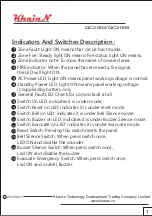 Предварительный просмотр 5 страницы Khai An QC2002 Operating Manual