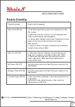 Предварительный просмотр 7 страницы Khai An QC2002 Operating Manual