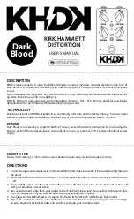 Preview for 1 page of KHDK Dark Blood User Manual