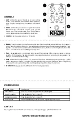 Preview for 2 page of KHDK Dark Blood User Manual