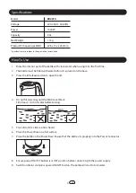 Preview for 4 page of KHIND EK2010 Instruction Manual