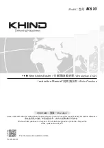 KHIND IK610 Instruction Manual предпросмотр