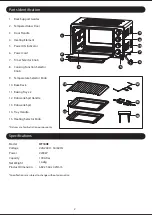 Предварительный просмотр 3 страницы KHIND OT100E Instruction Manual