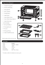 Предварительный просмотр 7 страницы KHIND OT100E Instruction Manual