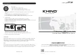 Предварительный просмотр 1 страницы KHIND OT60 Instruction Manual