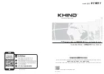 KHIND VC9E31 Instruction Manual preview