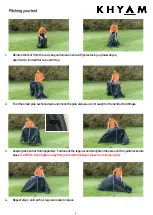 Preview for 2 page of Khyam Nimbus Mini Pitching & Striking Instructions