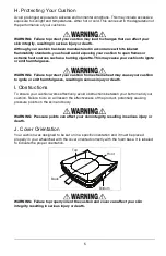 Предварительный просмотр 6 страницы Ki Mobility Axiom SP Fluid User Instruction Manual & Warranty