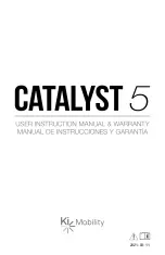 Ki Mobility Catalyst 5 User Instruction Manual & Warranty preview