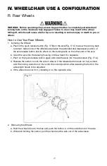 Предварительный просмотр 30 страницы Ki Mobility Catalyst 5 User Instruction Manual & Warranty