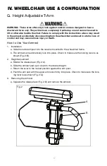 Предварительный просмотр 19 страницы Ki Mobility Catalyst 5Vx User Instruction Manual & Warranty