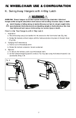 Preview for 24 page of Ki Mobility Catalyst 5Vx User Instruction Manual & Warranty