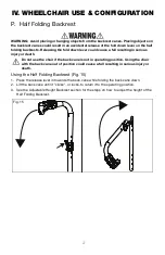 Preview for 29 page of Ki Mobility Catalyst 5Vx User Instruction Manual & Warranty