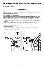 Preview for 31 page of Ki Mobility Catalyst 5Vx User Instruction Manual & Warranty