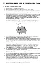 Предварительный просмотр 14 страницы Ki Mobility Clik User Instruction Manual & Warranty