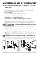 Preview for 25 page of Ki Mobility Clik User Instruction Manual & Warranty