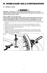 Предварительный просмотр 26 страницы Ki Mobility Clik User Instruction Manual & Warranty