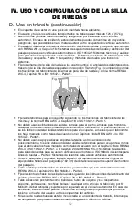 Preview for 53 page of Ki Mobility Clik User Instruction Manual & Warranty