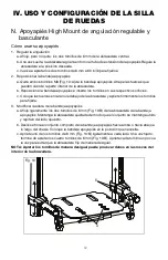 Preview for 63 page of Ki Mobility Clik User Instruction Manual & Warranty