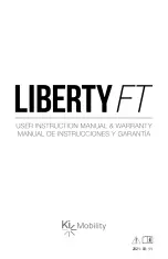 Ki Mobility LIBERTY FT User Instruction Manual & Warranty preview