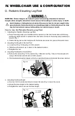 Preview for 26 page of Ki Mobility LIBERTY FT User Instruction Manual & Warranty