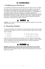 Preview for 13 page of Ki Mobility Little Wave Clik XP User Instruction Manual & Warranty