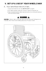 Preview for 16 page of Ki Mobility Little Wave Clik XP User Instruction Manual & Warranty