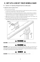 Preview for 24 page of Ki Mobility Little Wave Clik XP User Instruction Manual & Warranty