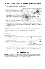 Preview for 35 page of Ki Mobility Little Wave Clik XP User Instruction Manual & Warranty