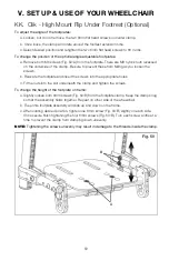 Preview for 55 page of Ki Mobility Little Wave Clik XP User Instruction Manual & Warranty