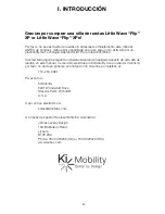 Preview for 60 page of Ki Mobility Little Wave "Flip" XP User Instruction Manual & Warranty