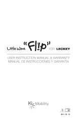 Предварительный просмотр 1 страницы Ki Mobility Little Wave FLIP User Instruction Manual & Warranty