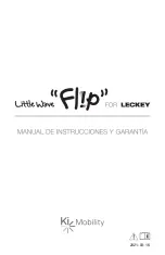 Предварительный просмотр 39 страницы Ki Mobility Little Wave FLIP User Instruction Manual & Warranty