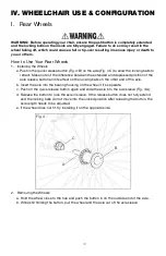 Preview for 20 page of Ki Mobility Little Wave User Instruction Manual & Warranty