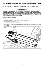 Предварительный просмотр 21 страницы Ki Mobility ROGUE XP User Instruction Manual & Warranty