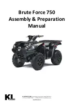 Предварительный просмотр 1 страницы KI Brute Force 750 Assembly & Preparation Manual