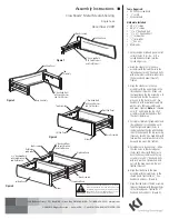 KI CrossRoads Metal Media Shelving Single Face Assembly Instructions preview